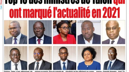 BENIN : Top 10 des ministres de Talon qui ont marqué l&rsquo;actualité en 2021