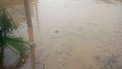 FORTE PLUIE À ABOMEY CALAVI : Les populations sous l’eau