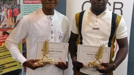 À travers le concours de reportage humanitaire Cicr 2025: Serge Fanou et Ibrahima Alidou de Banigansé Fm primés