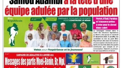 UNE DU MARDI 27 DÉCEMBRE 2022