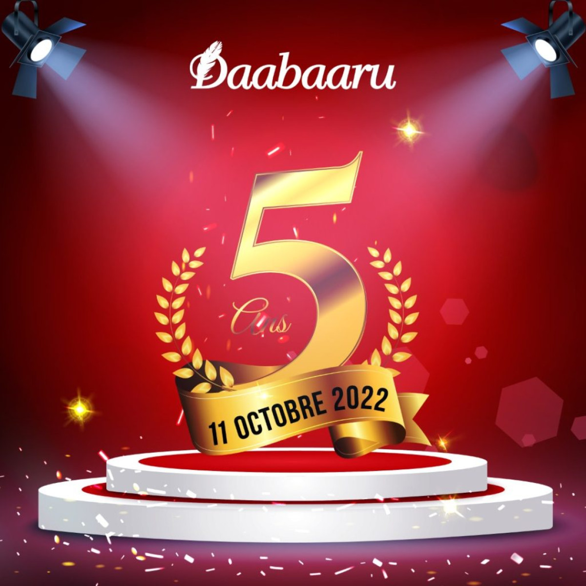 UNIVERS MÉDIATIQUE AU BÉNIN : Daabaaru célèbre son cinquième anniversaire le 11 octobre prochain  . L&rsquo;évènement sera de taille