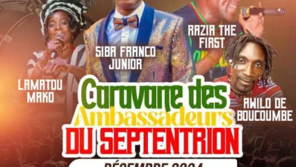 Caravane des ambassadeurs du septentrion 2024 :venez vous enjailler avec les grosses têtes musicales du septentrion