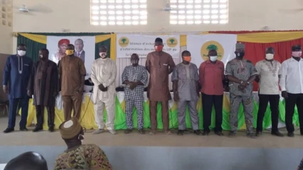 SEANCE D’INFORMATION ET D’ÉCHANGE DES MILITANTS UP DE BANIKOARA : Le maire Sarako Tamou ratisse large pour la réélection de Talon