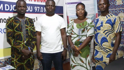 DAABAARU MÉDIAS TOUR : Solidarité Fm de Djougou, l’unique radio visitée dans la Donga
