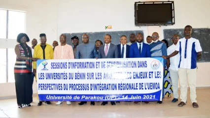 AVANTAGES, ENJEUX ET PERSPECTIVES DU PROCESSUS D&rsquo;INTÉGRATION REGIONALE DE L&rsquo;UEMOA : Après l&rsquo;Uac, les étudiants de l’Up sensibilisés