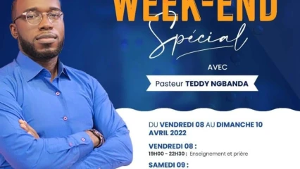 WEEK-END SPÉCIAL À IMPACT CENTRE CHRÉTIEN ÉGLISE LOCALE DE PARAKOU : Le pasteur Teddy Ngbanda enseigne la foi qui accomplit la destinée