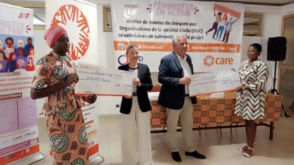 CONCOURS SUR LES VBG ORGANISÉ PAR CARE BÉNIN-TOGO : Daabaaru remporte le deuxième prix