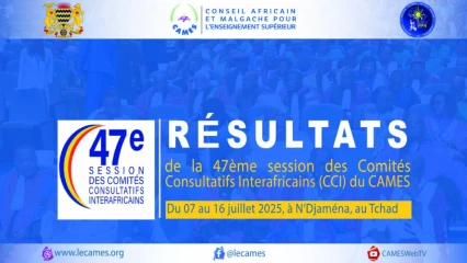 Enseignement supérieur: les résultats de la 47e session des Comités Consultatifs Interafricains du Cames disponibles 