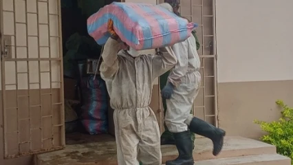 Tribunal de première instance de Parakou: des scellés et objets encombrants évacués pour incinération