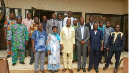 COMMISSION THEMATIQUE ENVIRONNEMENT, EAU ET ASSAINISSEMENT DE L&rsquo;ANCB : Luc Atrokpo ouvre la deuxième session