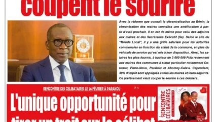 UNE DU MARDI 15 FÉVRIER 2022