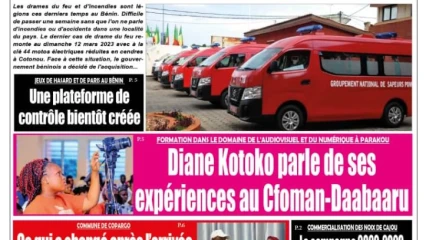 UNE DU JEUDI 16 MARS 2023