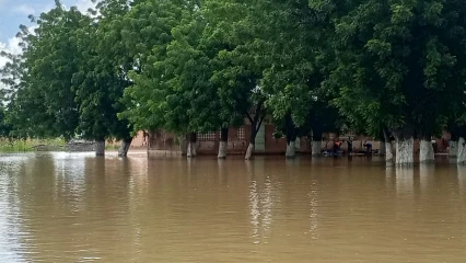 Inondation dans la commune de Karimama: écoles, habitations, marchés, mosquées dans l'eau