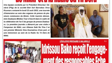 UNE DU MARDI 23 AOÛT 2022