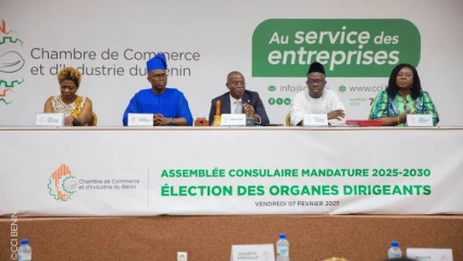 Mandature 2025-2030 de la cci-Bénin: Arnauld Akakpo réélu Président, Kamilou Arouna 2e Vp