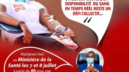 SANTÉ : Benjamin Hounpkatin organise une séance de don de sang dès ce jour