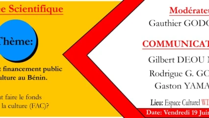 POUR FAIRE FACE À LA COVID-19 : Des acteurs culturels organisent une journée scientifique ce vendredi à Parakou