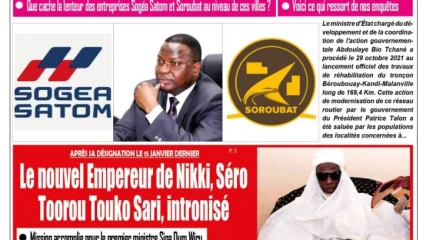 UNE DU LUNDI 23 JANVIER 2023