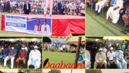 PRÉSIDENTIELLE DU 11 AVRIL PROCHAIN : Le duo Talon-Talata accueillit à Kandi