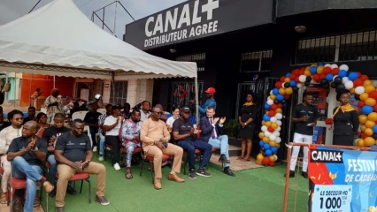 SERVICES CANAL+ À PARAKOU : Ire Company inaugure une boutique grossiste