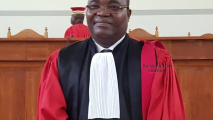 NOMMÉ PRÉSIDENT DE LA COUR D&rsquo;APPEL DE PARAKOUÉ: Édouard Ignace Gangny installé