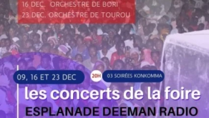 SERIE DE CONCERTS DE LA FOIRE INTERNATIONALE  DE PARAKOU : Les orchestres de Bori et de Woré sur le  podium ce jour