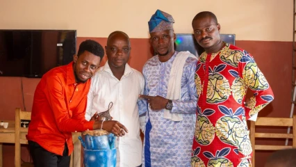 PARAKOU : L&rsquo;Ong Ev-Pdd fait don de matériels de musique au Groupe Kanzé