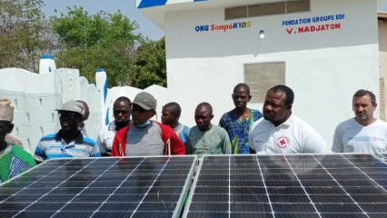OUAKE/AVEC L’APPUI DE LA FONDATION GROUPE EDF : L’Ong Sompékids dote le Cs de Madjatom d’énergie photovoltaïque