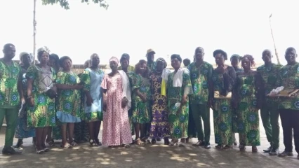 PARAKOU/GRÂCE À L’APPUI DU CENTRE CULTUREL OKOUABO : Les apprentis couturiers d’Albarika démontrent leur savoir-faire