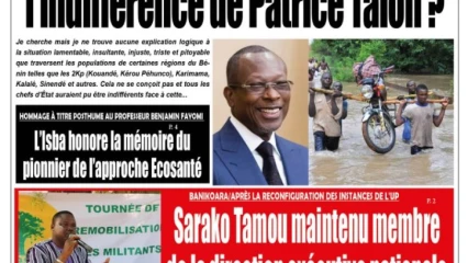 UNE DU MARDI 26 JUILLET 2022