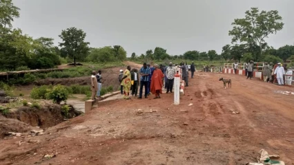 RÉCEPTION PROVISOIRE DU PONT DE DOUBOULAYE : L’Apida et la Coopération Suisse délivrent les populations de deux communes