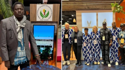 Salon Iftm top resa 2025: Sanny Kassim du complexe ''Le Bélier'' porte haut les couleurs du Bénin à Paris