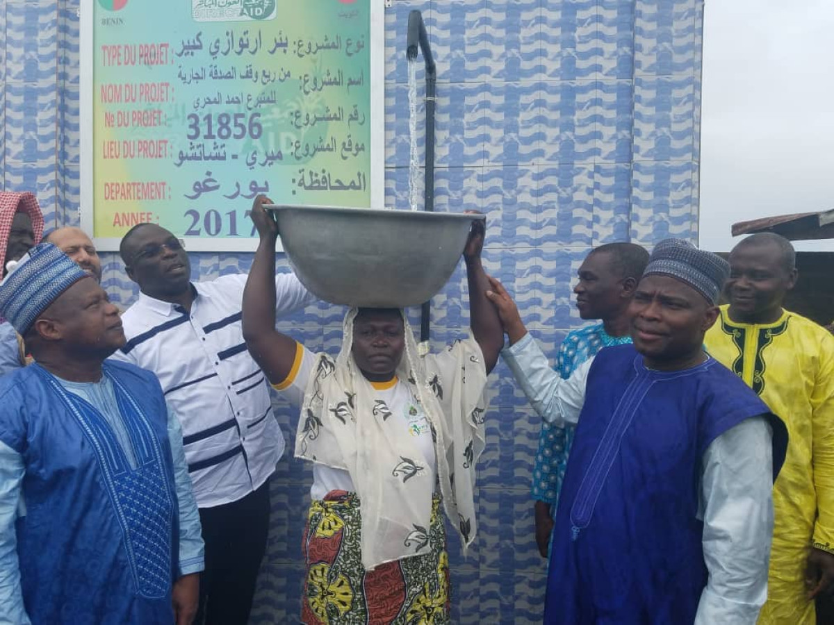 8È CIRCONSCRIPTION ÉLECTORALE :  Gbadamassi, Bagoudou et Gbian inaugurent deux forages à Tchaourou