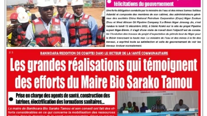 UNE DU MARDI 13 DÉCEMBRE 2022