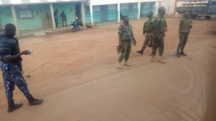 TCHAOUROU  :  Situation tendue, la circulation sous escorte policière