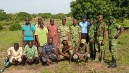 MISE EN PLACE DES FORÊTS COMMUNAUTAIRES ET ESPACES FOURRAGERS DANS LE BORGOU : L&rsquo;Adécob et la Giz font de ce projet une réalité