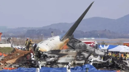 Corée du sud: un crash d’avion fait 179 morts et deux rescapés 