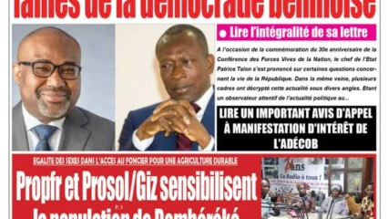 Parution du lundi 09 mars 2020