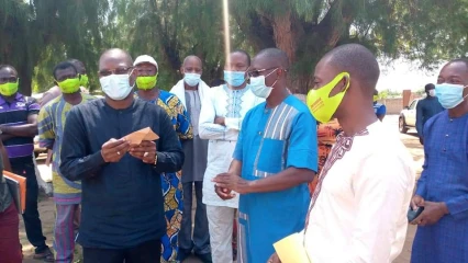 SUITE AUX INONDATIONS SURVENUES A COME ET GRAND-POPO : L’Ong Secours-Vie fait don de vivres aux sinistrés