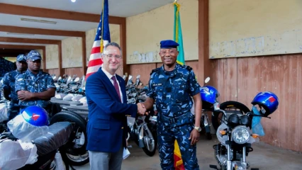 BÉNIN/POUR FACILITER LES PATROUILLES DANS LES FRONTIÈRES : L’ambassade des Usa offrent des moyens roulants à l’Ussf