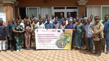 Promotion de la consommation des légumes au Bénin: des journalistes du Nord-Bénin en formation à Parakou