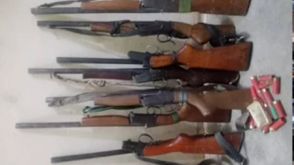 COMMUNE DE BEMBÉRÉKÉ : Huit armes à feu et des munitions saisies