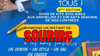 2ÈME ÉDITION DU PROJET « ECOLE POUR TOUS » A PARAKOU :  Le mouvement « Les bataillons de Patrice Talon/Section Borgou » fait don de kits scolaires aux enfants démunis  . Soutenez l’initiative en faisant le geste utile sur le 96 10 46 10
