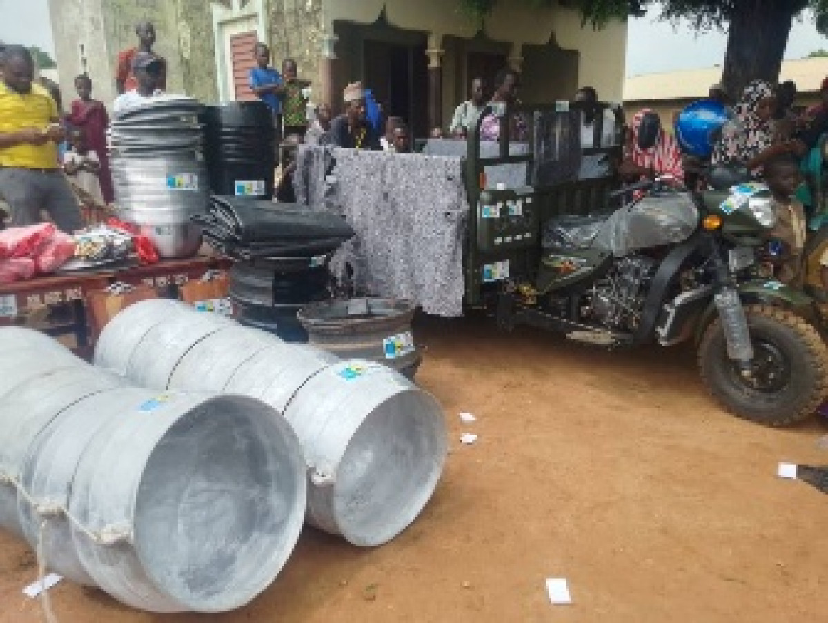 A Guéné dans la commune de Malanville: le Msec appuie l’Atda-Vn à travers les femmes transformatrices d’arachide en équipements