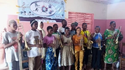 À travers le projet de formation de jeunes filles en instruments de musique: l’association Kabiéssi œuvre pour une relève de qualité 