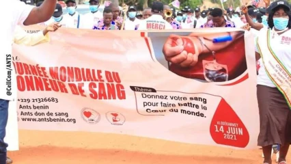 JOURNEE MONDIALE DU DONNEUR DE SANG AU BENIN : La commune de Klouékanmey a abrité les manifestations officielles