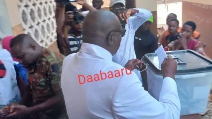 LÉGISLATIVES DE JANVIER 2023 DANS LA 8ÈME C.E : L&rsquo;He Gbadamassi a voté à l&rsquo;Epp Baouéra de Parakou