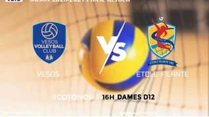 DERNIERE JOURNEE DE LA LIGUE PRO DE VOLLEYBALL DU BENIN :  L’Usb Etoile Filante affronte Vesos de Cotonou ce samedi à 16h 