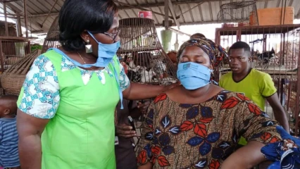 DISTRIBUTION DE CACHE-NEZ POUR CONTRER LE COVID-19 A PARAKOU : L&rsquo;Ong Nouéssèwa accompagne le gouvernement Talon