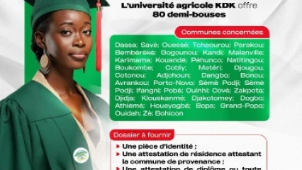 Partenaire officiel de Bénin Daabaaru Tour 2025: K.d-k offre 80 demi-bourses pour la rentrée 25-26